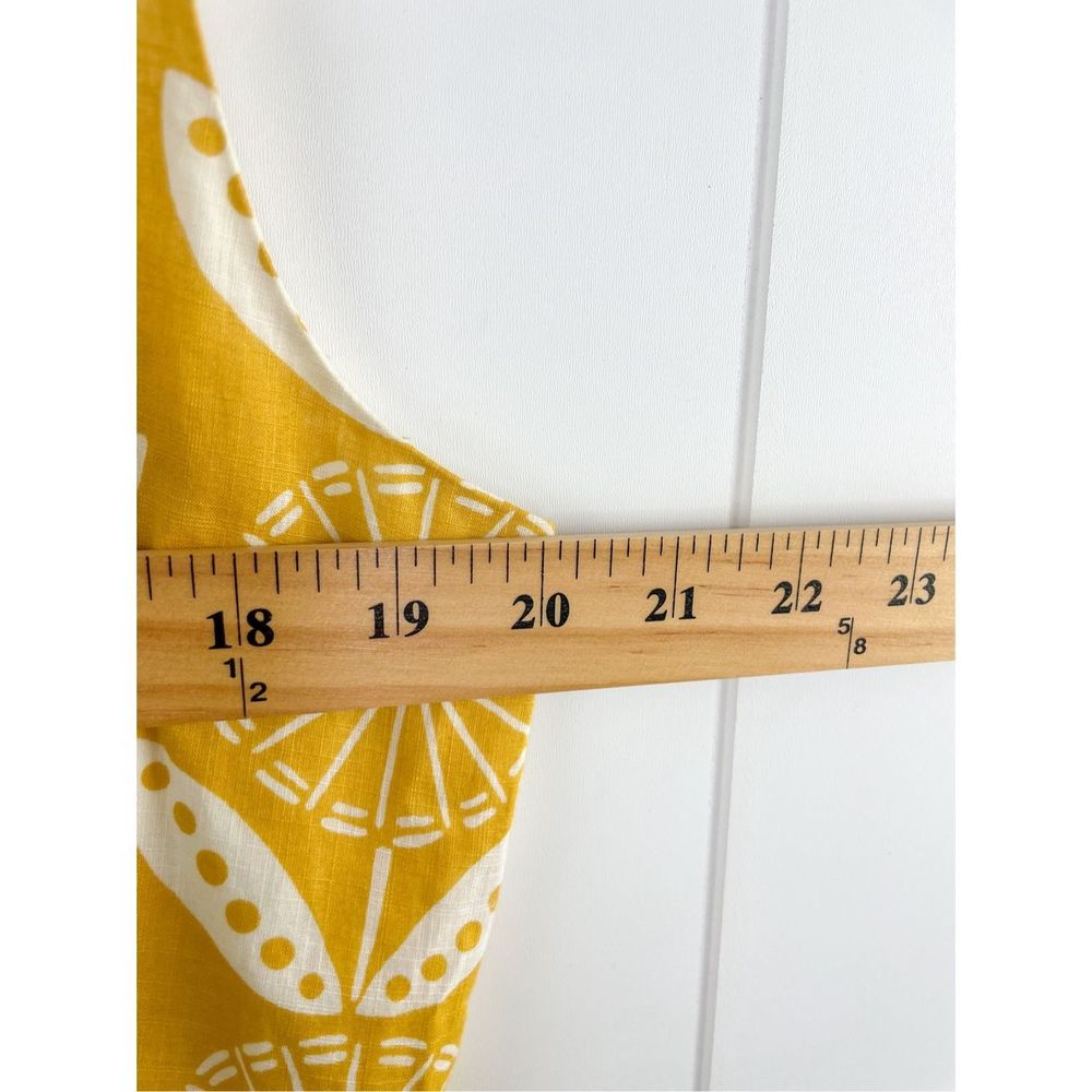 Boden Nancy Vintage Inspired Cotton Dress Sunny Flowers Size 16 L - Picture 9 of 9